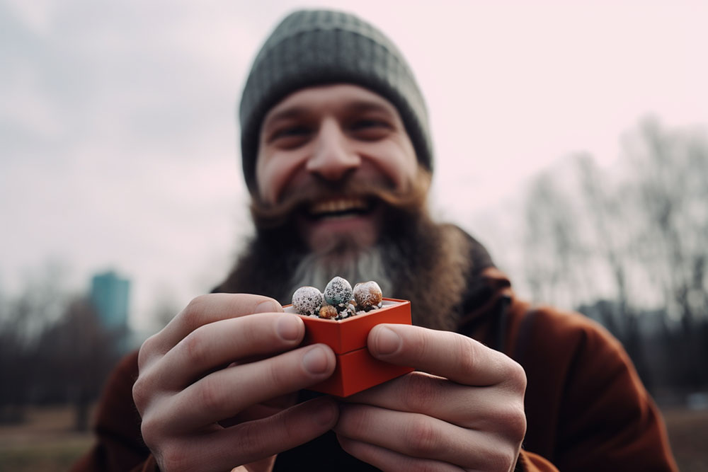 Pieni lahja miehelle